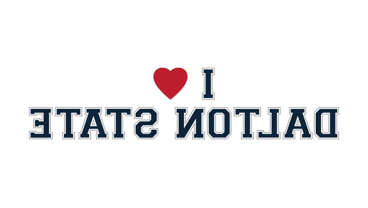 I heart Dalton State logo